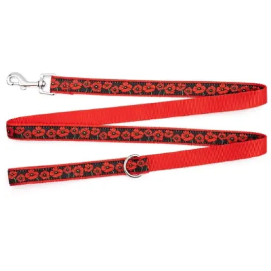 The Worthy Dog Poppies Dog Leash image {2}