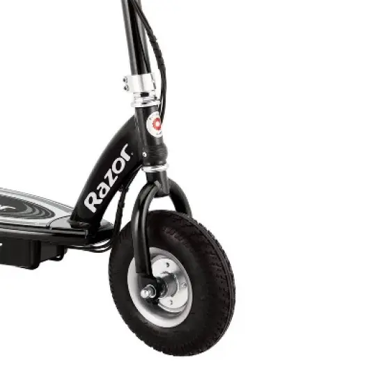 Razor E325 RideOn 24V High-Torque Electric Powered Scooter with Twist-Grip Acceleration Control, Rear Brakes, & Retractable Kickstand, Black image {5}