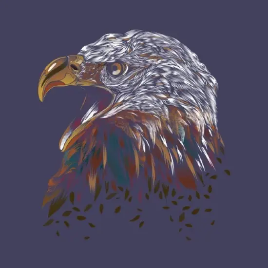 Women's Design By Humans WILD EAGLE By Dandingeroz Racerback Tank Top image {1}