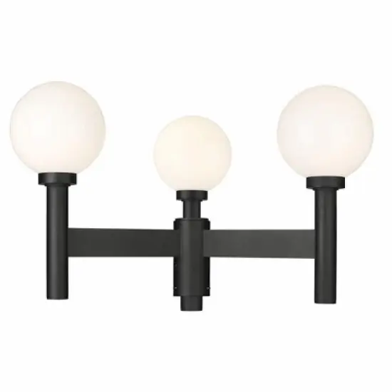 Z-Lite Laurent 3 - Light Post Light in  Black image {3}