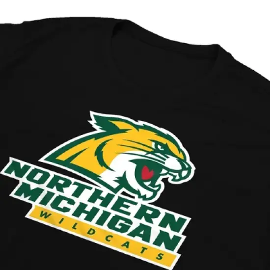 Men's Campus Lab Northern Michigan University Men's Sport Active T-Shirt Primary Logo image {4}