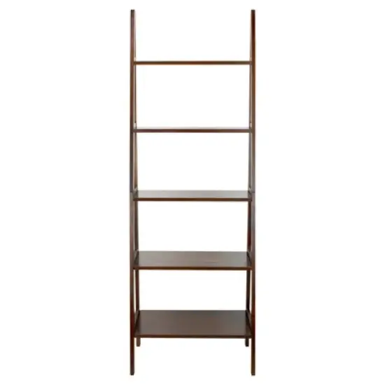 72" Shelf Ladder Bookcase - Flora Home image {8}