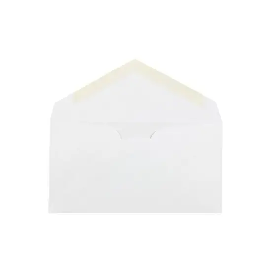 JAM Paper Monarch Commercial Envelopes 3.875 x 7.5 White Bulk 500/Box 1633984C image {1}