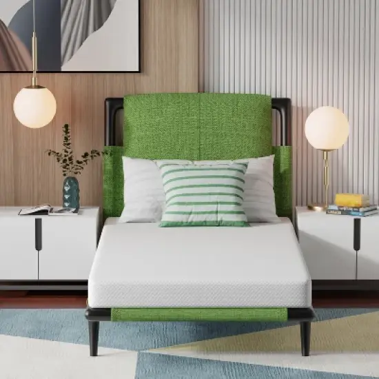 BestMassage 5 Inch Mattress Gel Memory Foam Mattress Medium Firmness Mattresses for Cool Sleep & Pressure Relief CertiPUR-US Certified image {12}