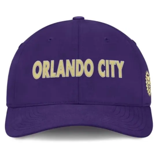 MLS Orlando City SC Structured Hat: Cotton, Easy-Close Fastener, Tagless Design image {1}