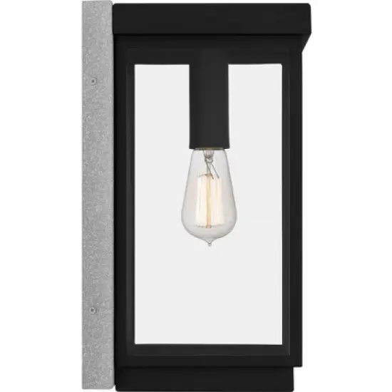 Quoizel Lighting Ezra 1 - Light Sconce in  Earth Black image {1}
