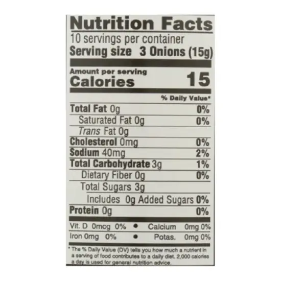 Sable & Rosenfeld Vermouth Tipsy Onions - Case of 6/5 oz image {5}