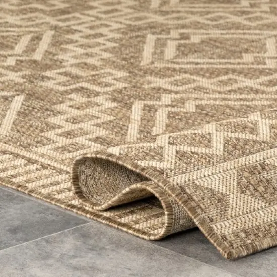 nuLOOM Cari Moroccan Global Indoor and Outdoor Area Rug image {3}