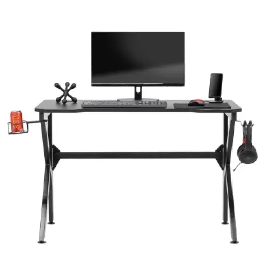 Saga PC Gaming Desk Black - studio designs image {15}