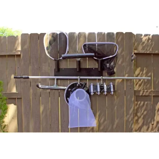 Poolmaster Mounted/Hanging Storage Rack Outdoor Garden Tool Organizer image {3}