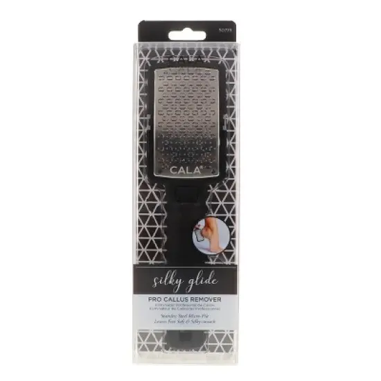 CALA Precision Eyebrow Shaper 3 pc & Silky Glide Pro Callus Remover Black Combo Pack image {6}