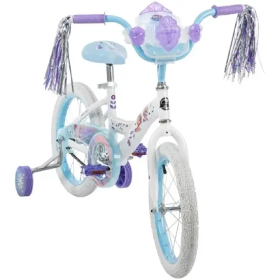 Huffy Frozen 16" Kids' Bike - White image {1}