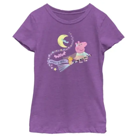Girl's Peppa Pig Magic Is Real T-Shirt image {3}