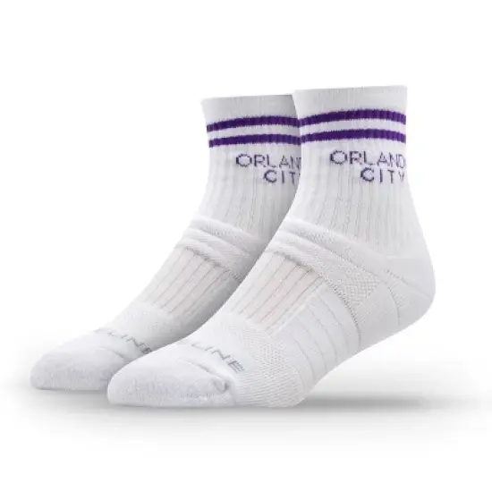 MLS Orlando City SC Half Calf Knit 2pk Socks image {2}