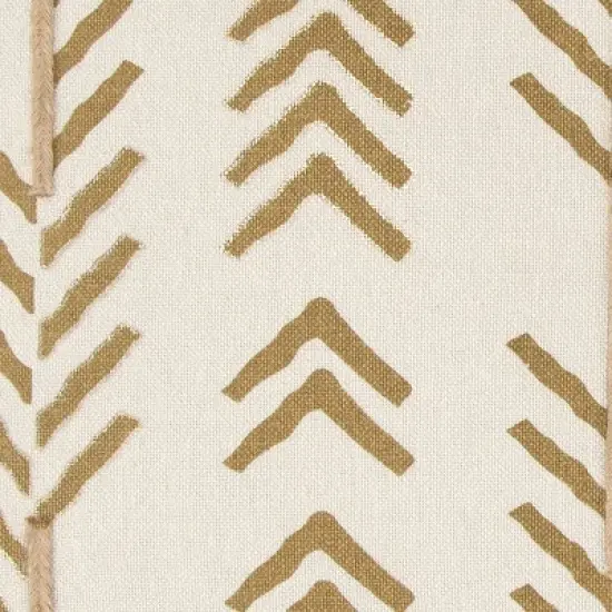 20"x20" Oversize Arrow Poly Filled Square Throw Pillow Gold - Donny Osmond Home image {2}