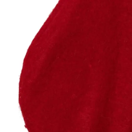 Northlight Santa and Snowman Christmas Stocking  - 19" - Red and White image {3}