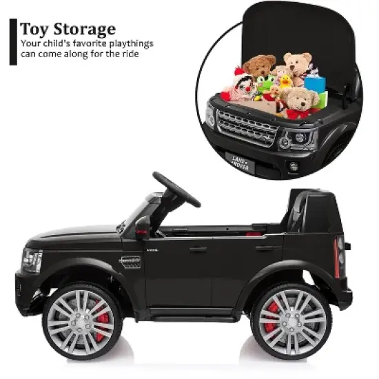 Licensed Land Rover Ride on Car, 12V 4.5 MPH Ride on Toys for Toddler 3-8, Kids Electric Car with Parent Remote Control image {3}