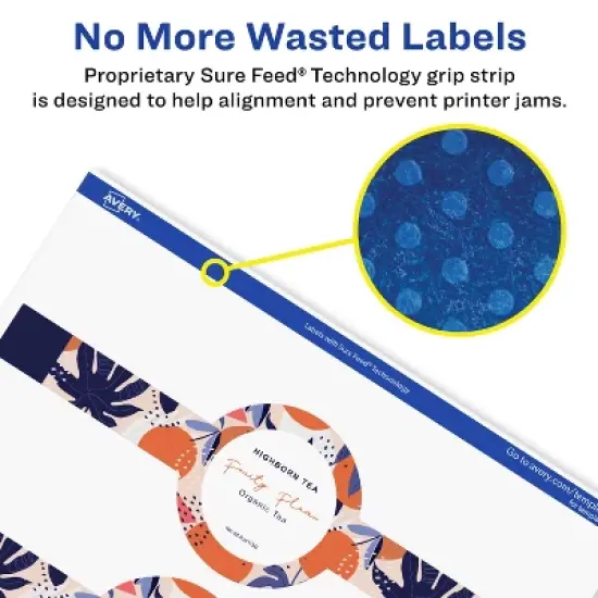 Avery 2-3/8" x 8" Waterproof Wraparound Band Labels, 300 Labels image {3}