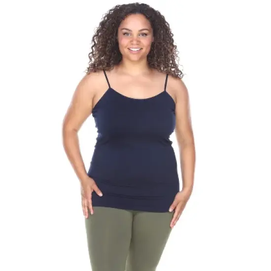 Women's Plus Size Tank Top - One Size Fits Most Plus - White Mark image {4}