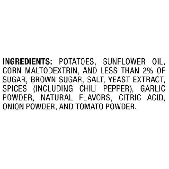 Simply Potato Chips Ruffles Hot & Spicy - 7.5oz image {3}
