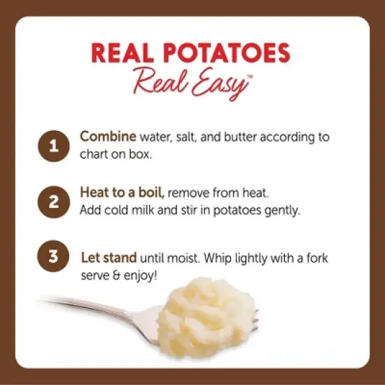 Idahoan Gluten Free Original Mashed Potatoes - 13.75oz image {5}