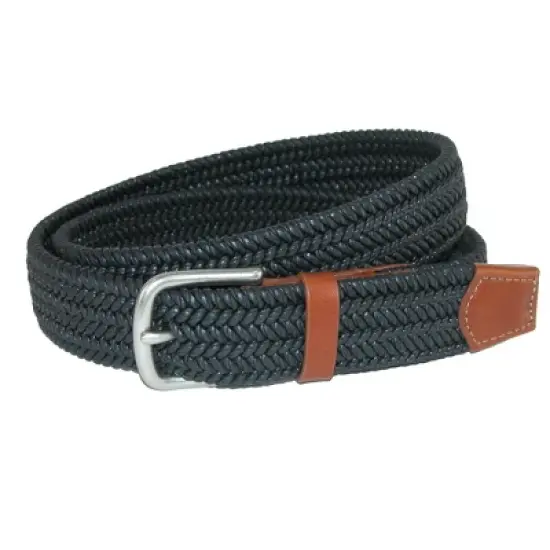 CrookhornDavis Men's Boca Braided Waxed Cotton Stretch Belt image {4}