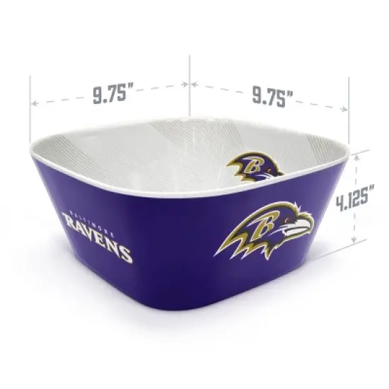 NFL Baltimore Ravens Large Party Bowl image {3}
