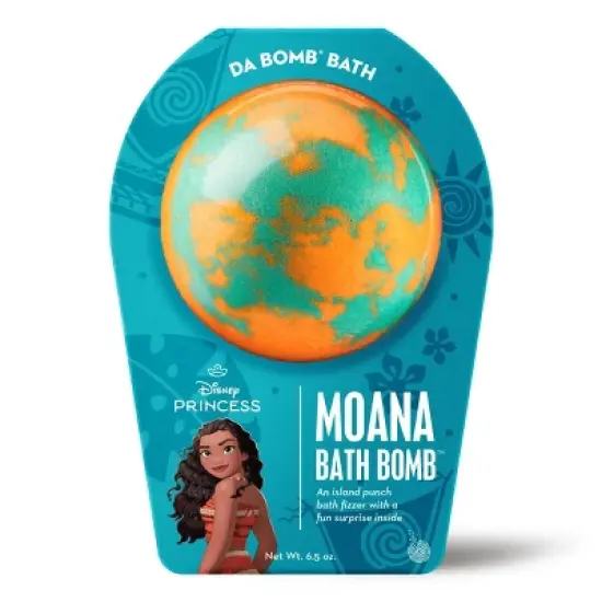 Da Bomb Bath Fizzers Princess Moana Bath Bomb - 6.5oz image {7}