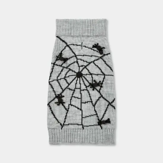 Halloween Pom Pom Spider Cat and Dog Sweater - Hyde & EEK! Boutique&trade; image {1}