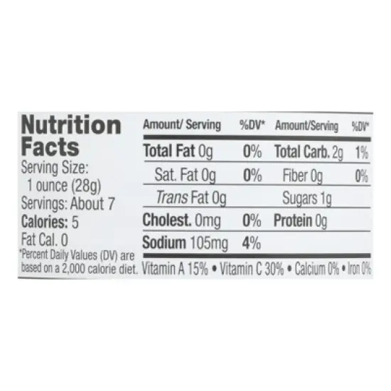 Jeff's Garden Roasted Bell Pepper Strips - Case of 6/12 oz image {5}