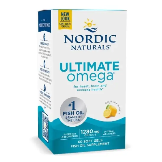 Nordic Naturals Ultimate Omega 3 Fish Oil Supplement Softgels image {7}