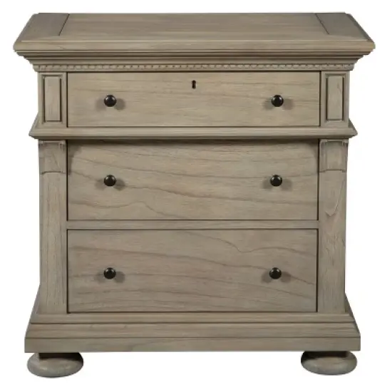 Hekman 25263 Three Drawer Night Stand 799 image {2}