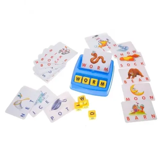 Insten Matching Letter Spelling Game for Kids, Spelling & Reading Learning Educational Toy for Preschool Toddlers, Gift for Kids image {2}