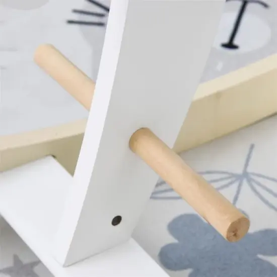 TopComfy Infant Seat Specially Customized for Babies, Modern and Exquisite Design, Suitable for Living Room, Bedroom, White, 26.75"*10.5"*19" image {2}