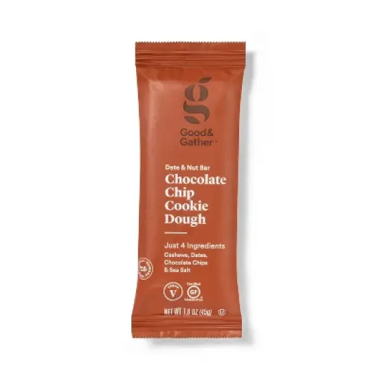Chocolate Chip Cookie Dough Nutrition Bars - 5ct - Good & Gather&trade; image {2}