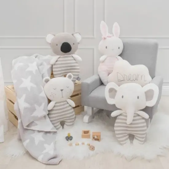 Living Textiles Baby Stuffed Animal - Bella Bunny image {3}