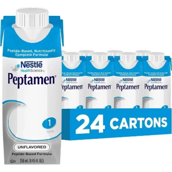Nestle Peptamen 1 Cal Liquid, Unflavored, 8.45 oz, 24 Count image {6}