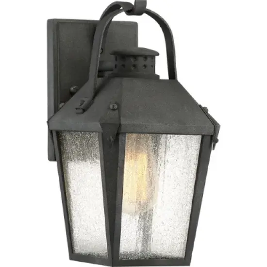 Quoizel Lighting Carriage 1 - Light Sconce in  Mottled Black image {4}