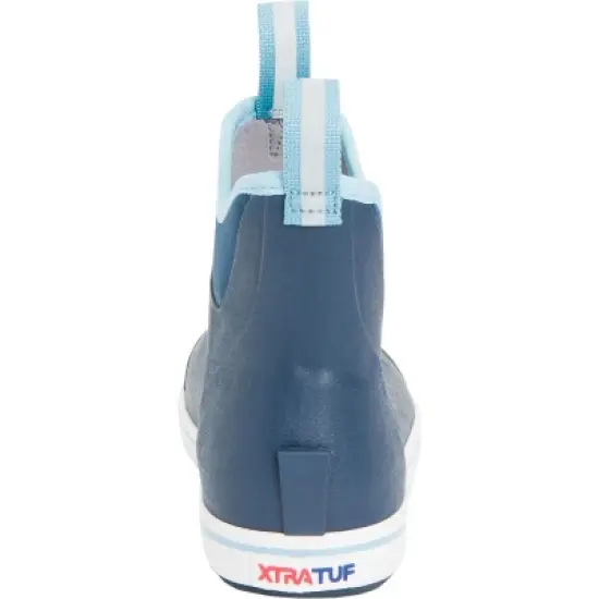 Women's Xtratuf 6 in Ankle Deck Boot, XWAB201, Blue image {3}