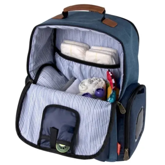 Fisher-Price River Backpack Diaper bag - Old World Navy image {3}