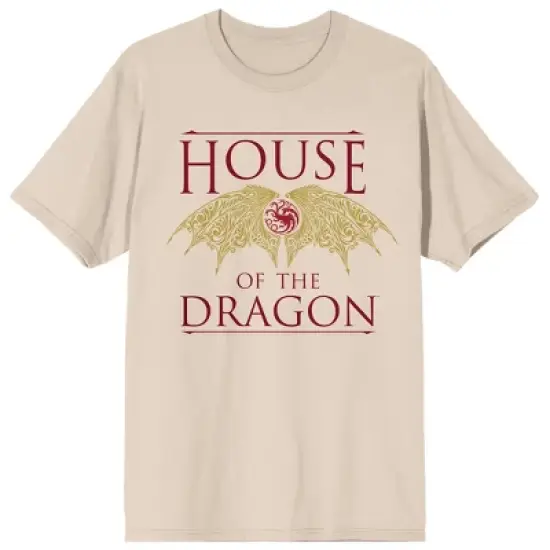 House Of The Dragon Targaryen Wings Crew Neck Short Sleeve Tofu Women's T-shirt image {7}
