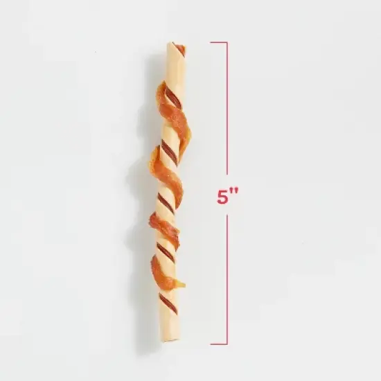 DreamBone Chicken Wrapped Twists Chews with Vegetable Dog Treats - 30ct/7.4oz image {8}