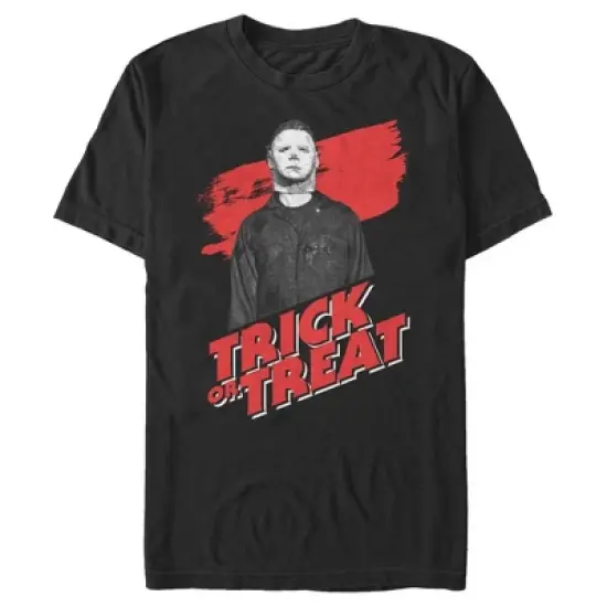 Men's Halloween II Michael Myers Trick or Treat T-Shirt image {3}