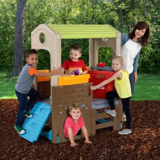 Simplay3 Young Explorers Indoor & Outdoor Discovery Playhouse image {1}