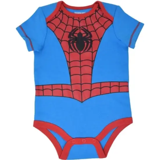 Marvel Avengers Baby Boys 5 Pack Short-Sleeve Bodysuits  image {1}