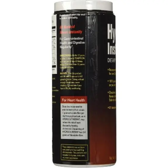 Hydrocil - Instant Fiber Laxative, 10.60 Oz image {2}