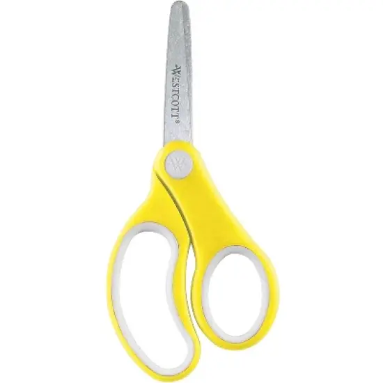 Westcott&reg; Soft Handle 5" Kids Scissors, Blunt, Assorted Colors (No Color Choice), Pack of 12 image {2}