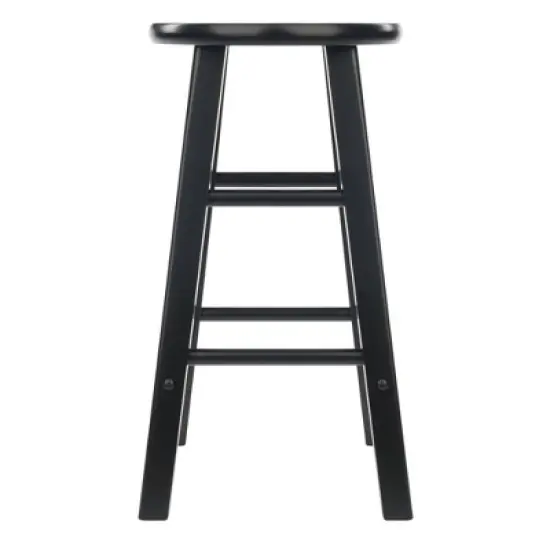 2pc 24" Element Counter Height Barstools - Winsome image {2}