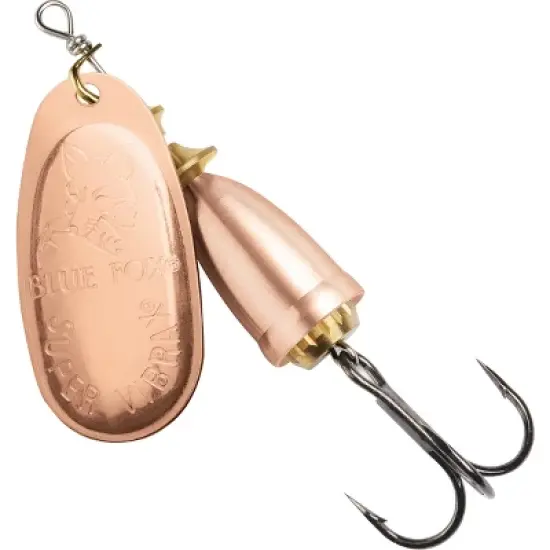 Blue Fox Classic Vibrax 6 Fishing Lure - Copper image {1}