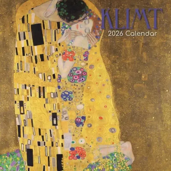 2026 Square Wall Calendar, Klimt, 16-Month Arts & Antiques Theme with 180 Reminder Stickers (12x12 In) image {4}